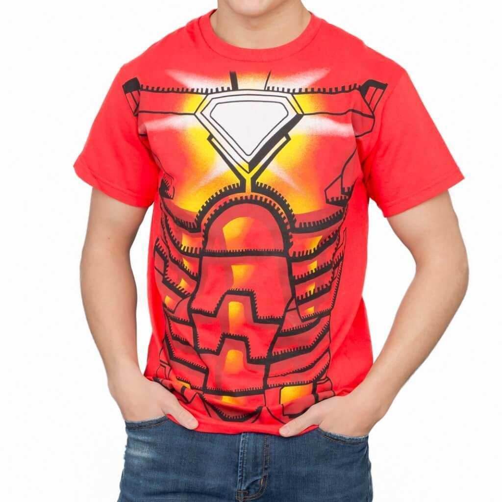 Iron Man Red Costume T-shirt - S