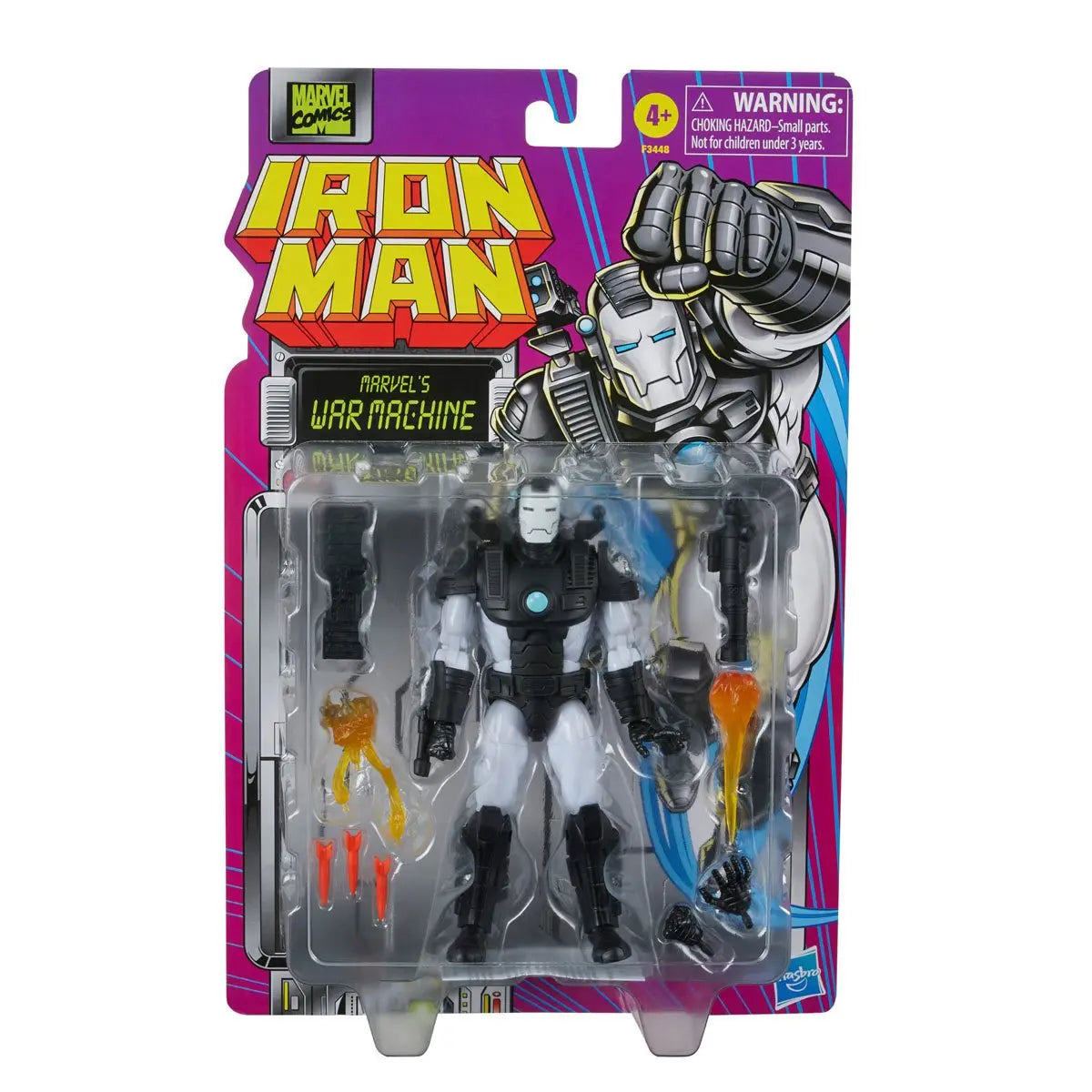 Iron Man Retro Marvel Legends War Machine 6-Inch Figure