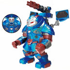 Iron Patriot Hulk buster Suit Big figure Lego Marvel Custom Minifigures