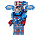 Iron Patriot James Rhodes Endgame Lego Minifigures Custom Toys 2
