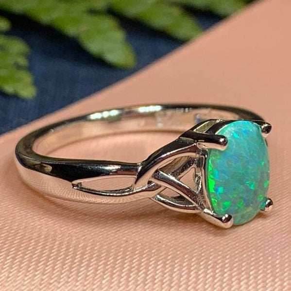 Irish Rain Celtic Ring - 4