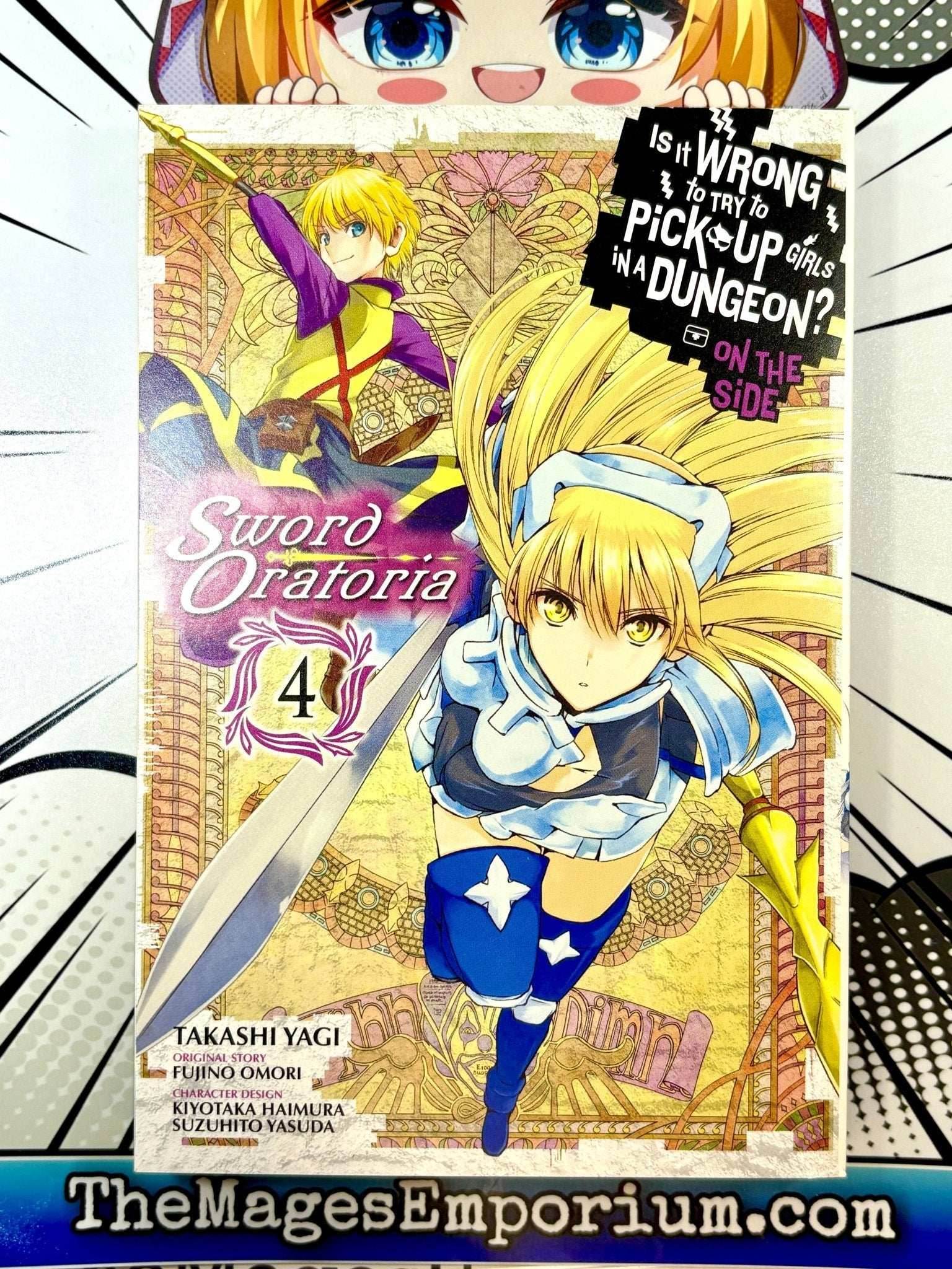 Is It Wrong To Try To Pick Up Girls in a Dungeon? On The Side Sword Oratoria Vol 4 - 
