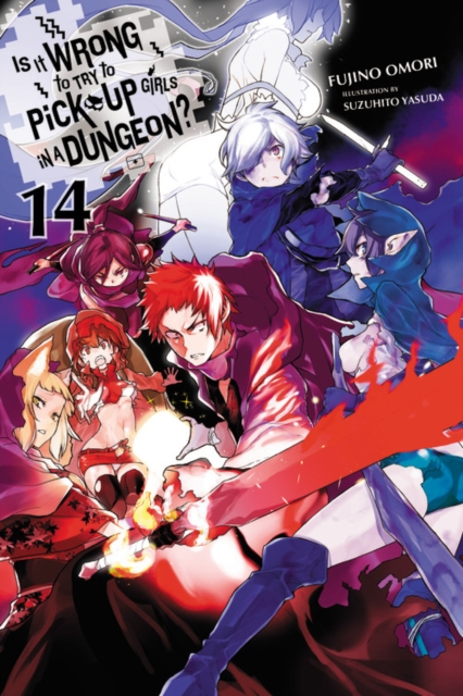 Is It Wrong to Try to Pick Up Girls in a Dungeon Vol. 14 light novel by Fujino Omori