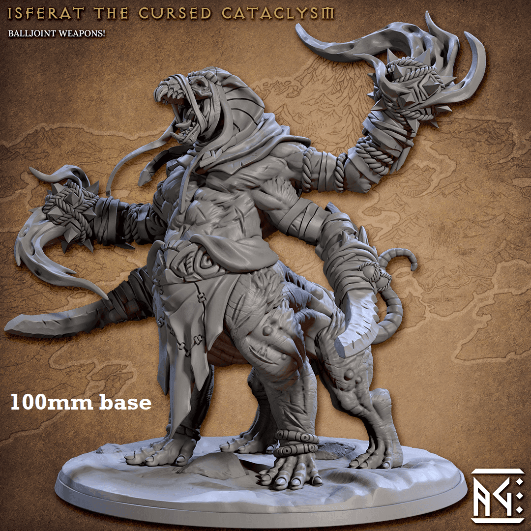 Isferat, the Cursed Cataclysm (Epic Boss Abomination) - 
