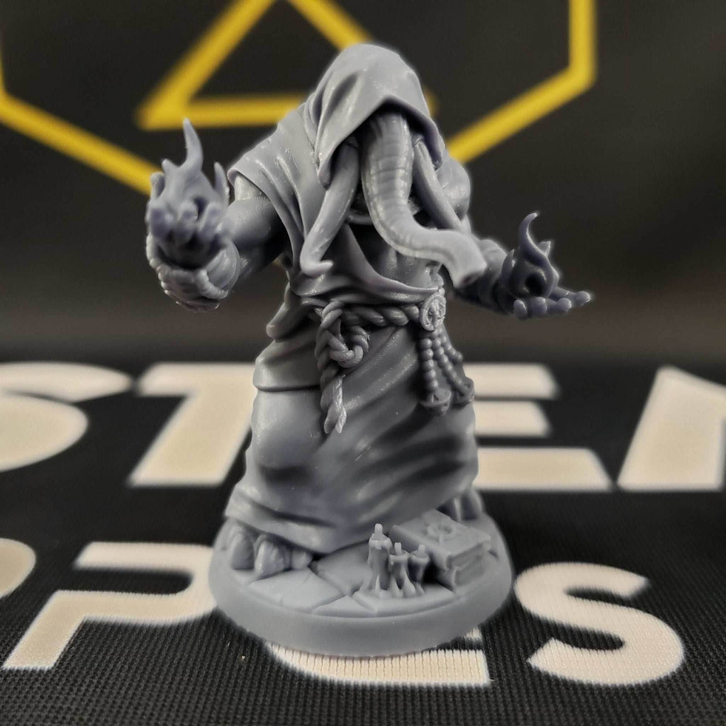 Ivory Priest - Sculpt B (Male Loxodon Monk) - No Hood / Fist / Fist