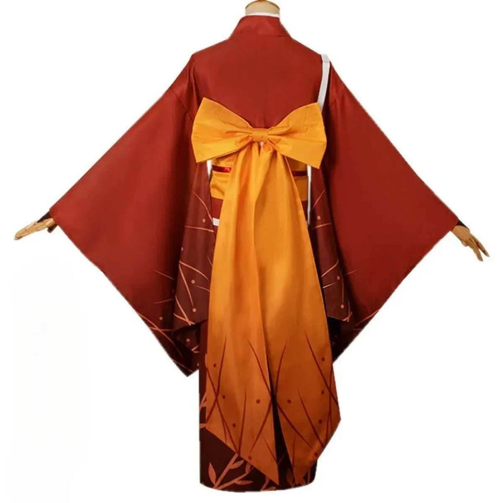 Izumi Kyouka Cosplay Costume – Bungou Stray Dogs Kimono with Wig - S / Costume Only