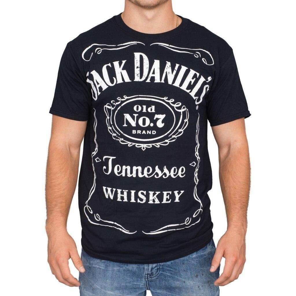 Jack Daniel's Whiskey Old No. 7 Tennessee Label T-shirt - S