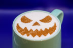 Spooky Pumpkin Coffee Stencils