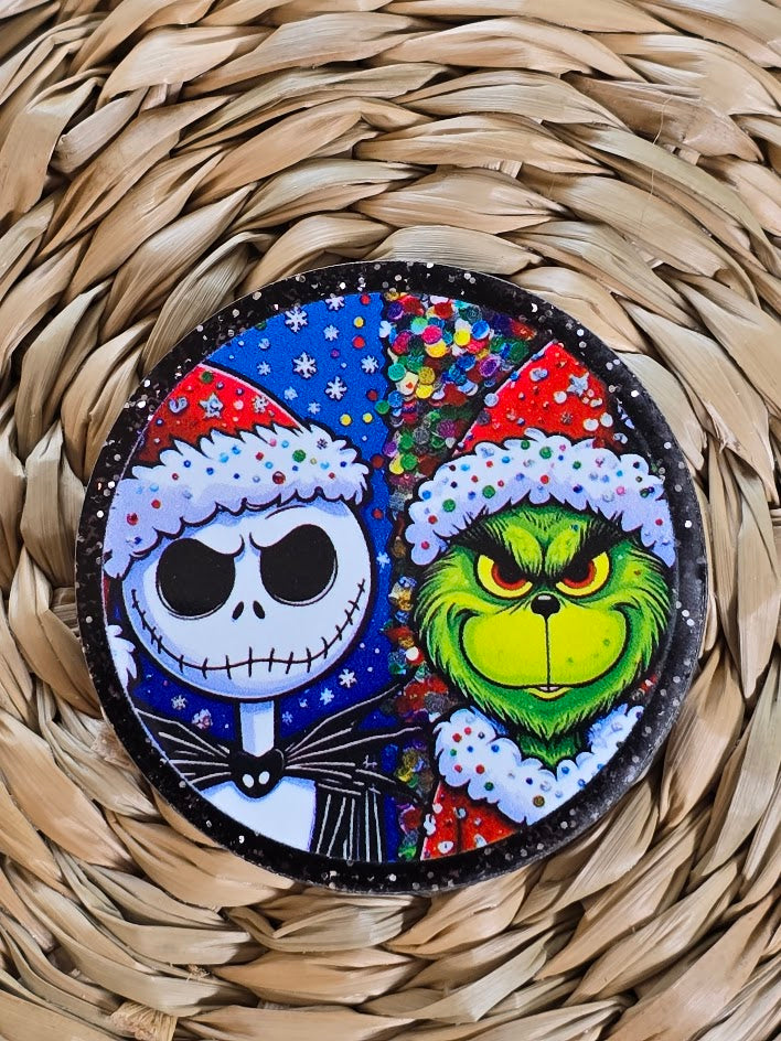 Bogg Bag Charms - Jack And Grinch