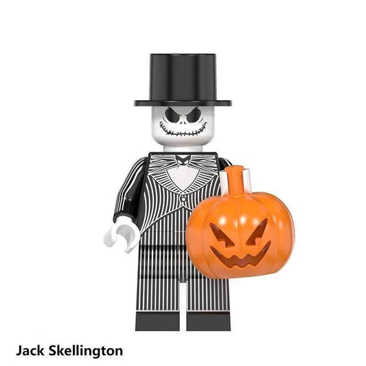 Jack Skellington Custom Minifig – The Pumpkin King - 