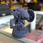 Jadeshell Turtlekin Warrior (Base Sculpt A) - With Helmet / Shield / Sword