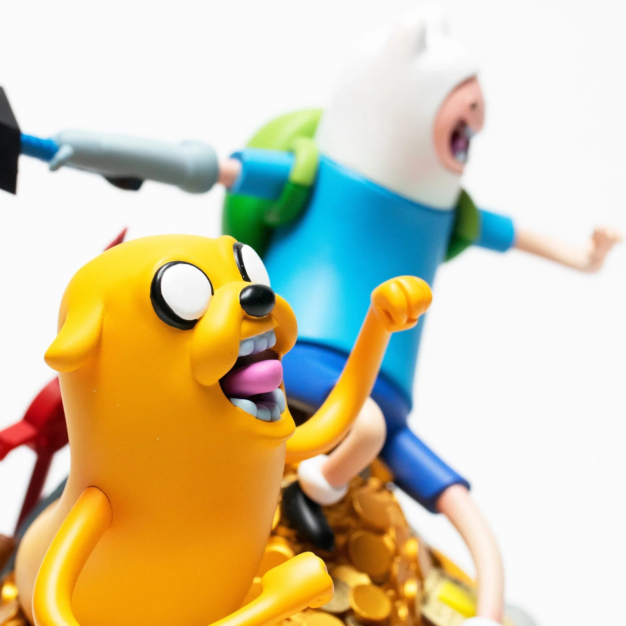 Jake and Finn Statue
