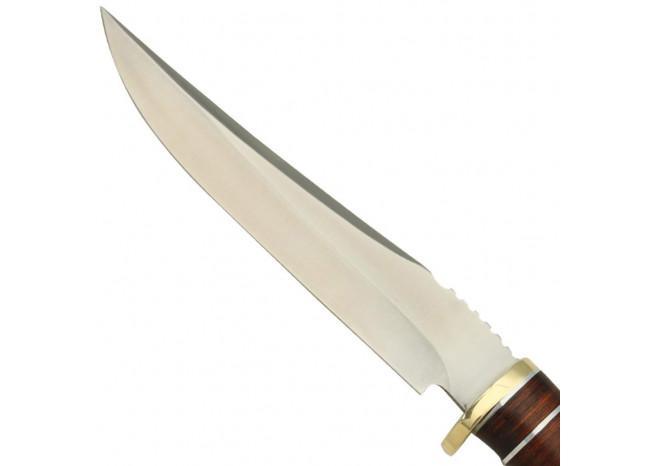 Jasper Woods Fixed Blade Skinning Wild Game Outdoor Knife