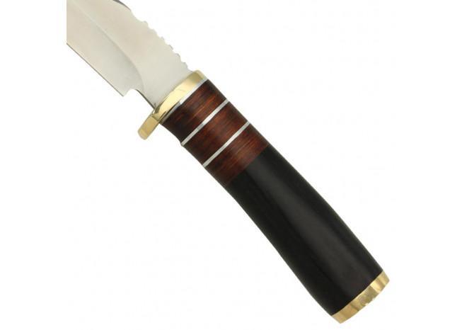 Jasper Woods Fixed Blade Skinning Wild Game Outdoor Knife