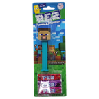 Minecraft PEZ Collection with 3 Candy rolls - Steve