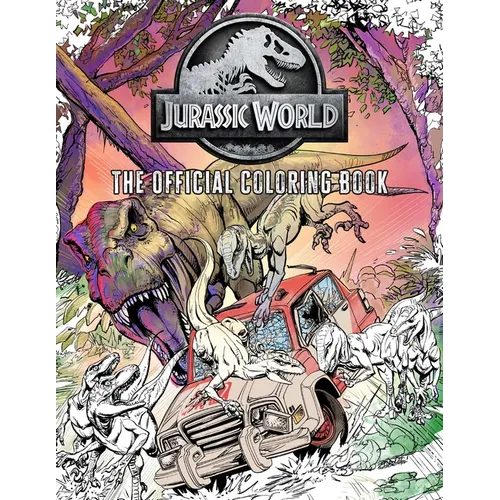 Jurassic World: The Official Coloring Book