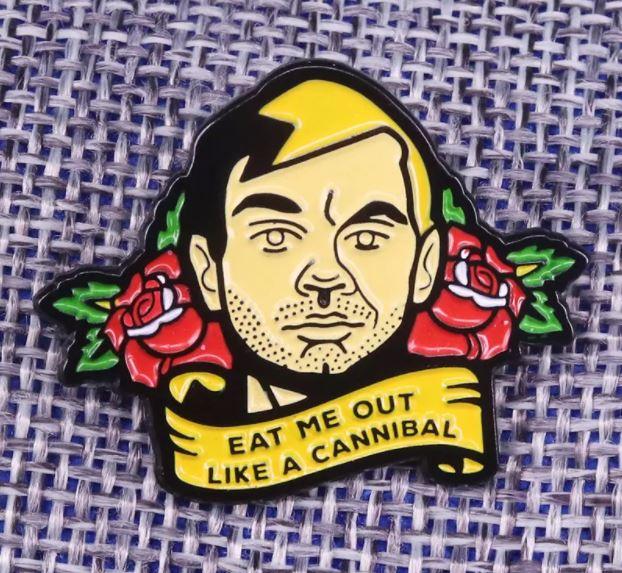 Jeffrey Dahmer Cannibal Enamel Pins small, durable, high quality accessories