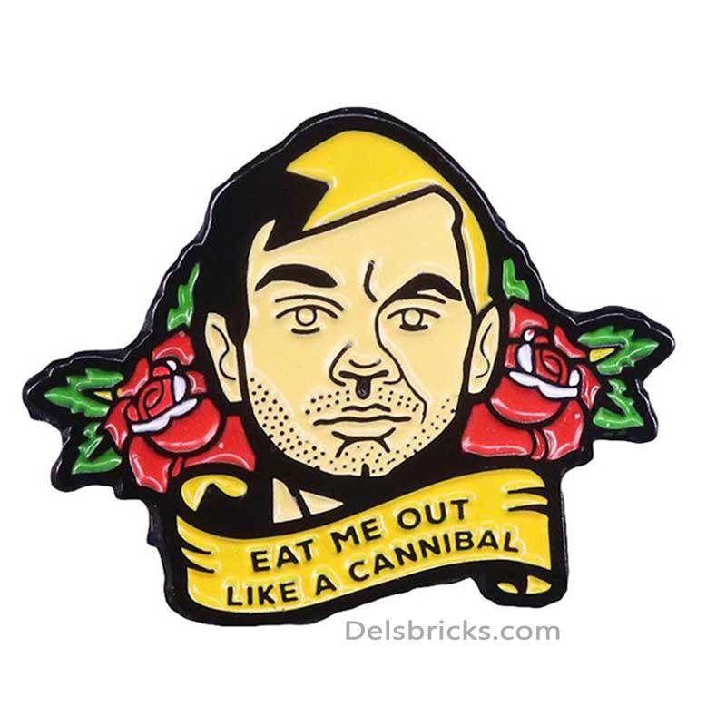 Jeffrey Dahmer Cannibal Enamel Pins Near Me - 