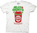 Jelly of the Month White Adult T-shirt - S