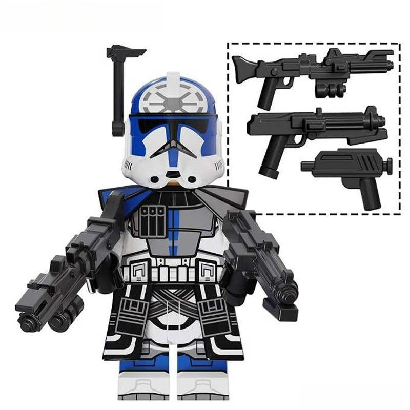 Jesse 501st Legion Clone trooper Phase 2 Lego Minifigures Custom Toys