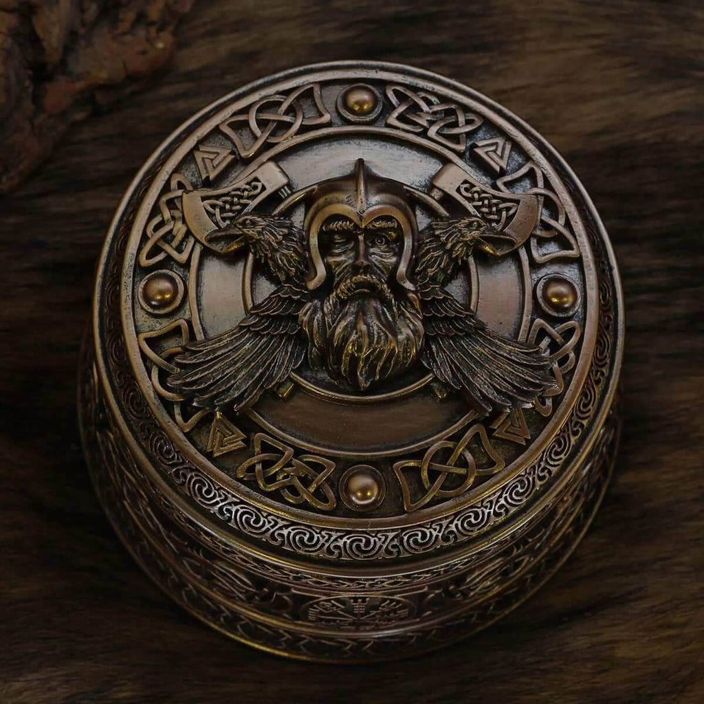 Viking Odin Jewelry Box - 