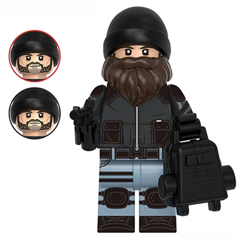 Jim Hopper Stranger Things Lego Minifigures Custom Toys