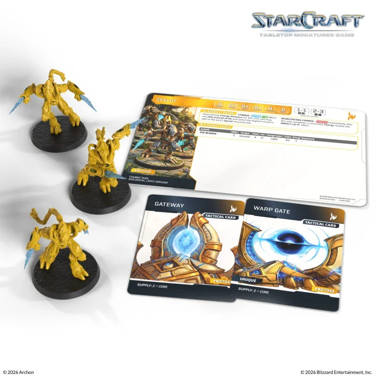 StarCraft The Miniatures Game: Protoss: Zealot Expansion Set