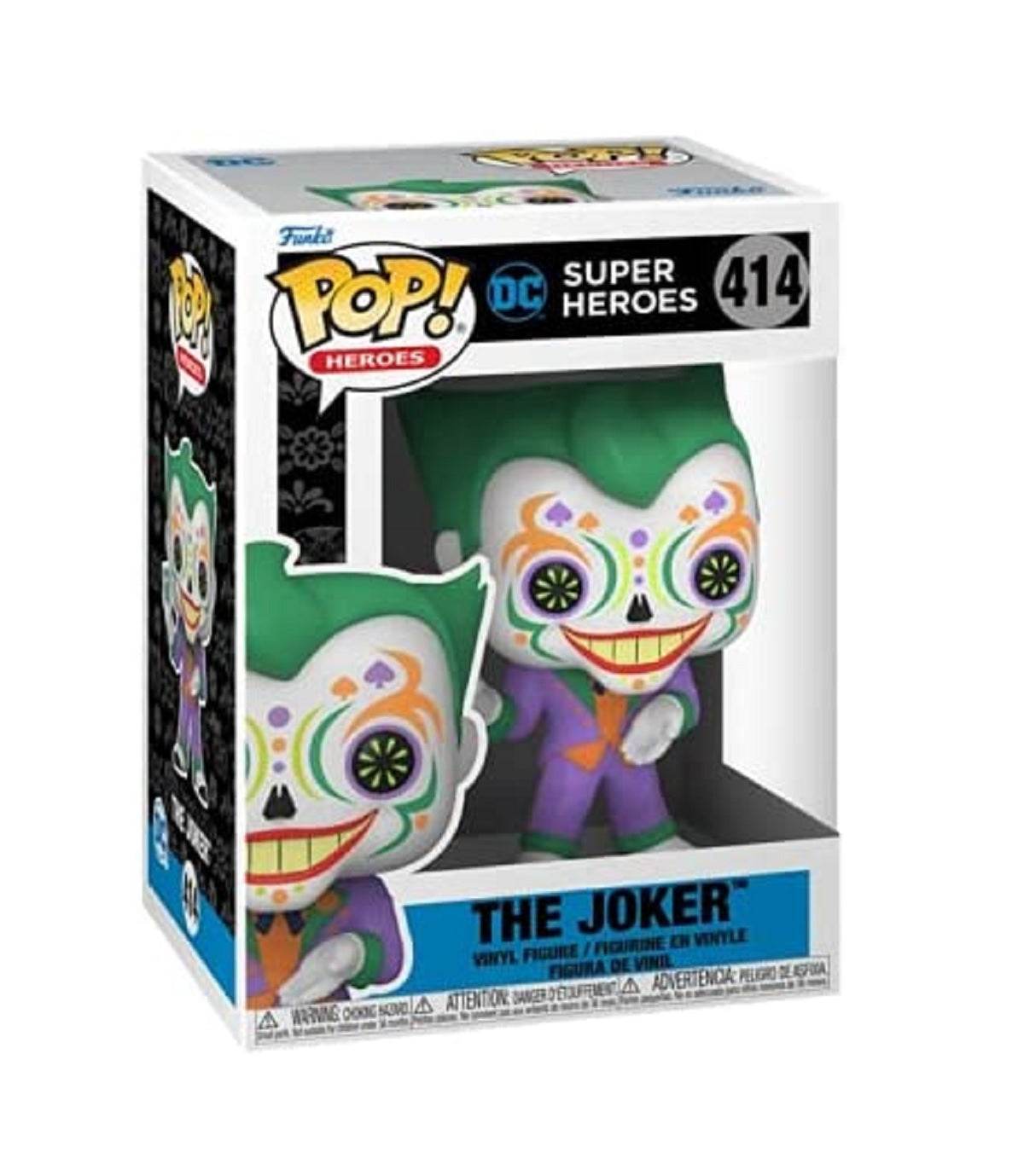 Funko Pop! Heroes Dia De Los DC Joker Vinyl Figure - 