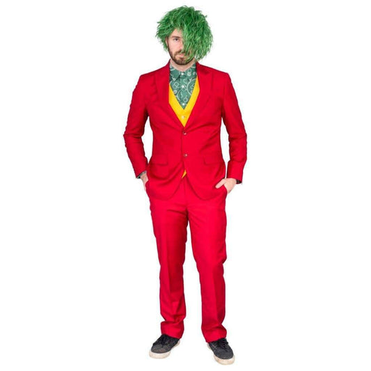 Joker Psycho Clown Costume Set - S