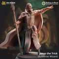 Jonas the Trick, Illusionist Wizard (Male Human Wizard) - 32mm Scale