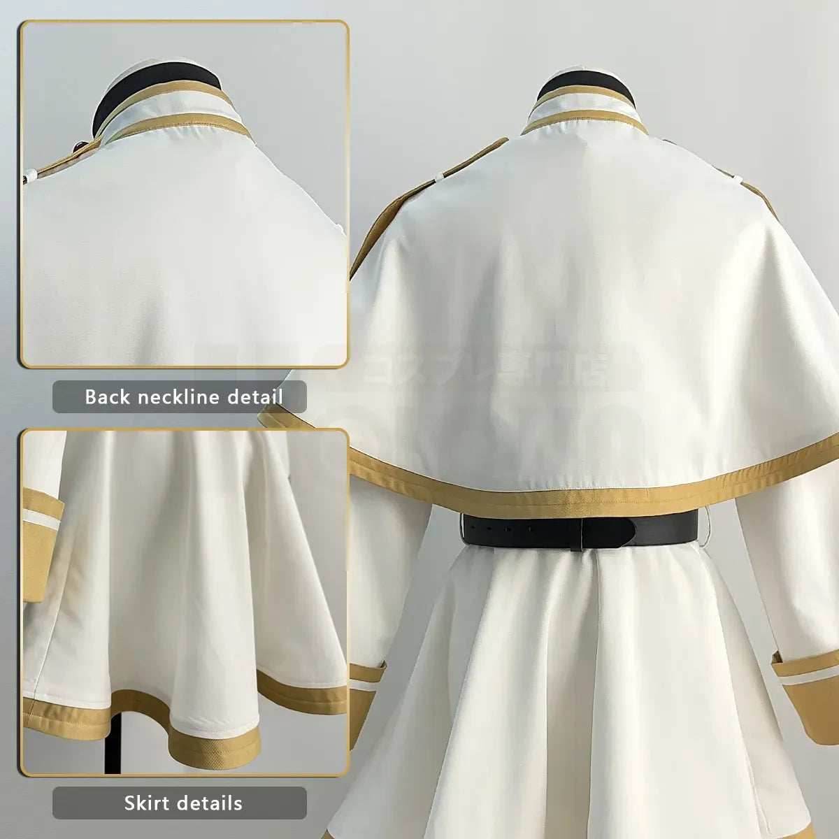 Frieren Beyond Journey's End Anime Cosplay - Costume with Wig / XS / CHINA