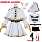Frieren: Beyond Journey’s End Cosplay Costume – Dress with Wig & Accessories - Costume Set / XS