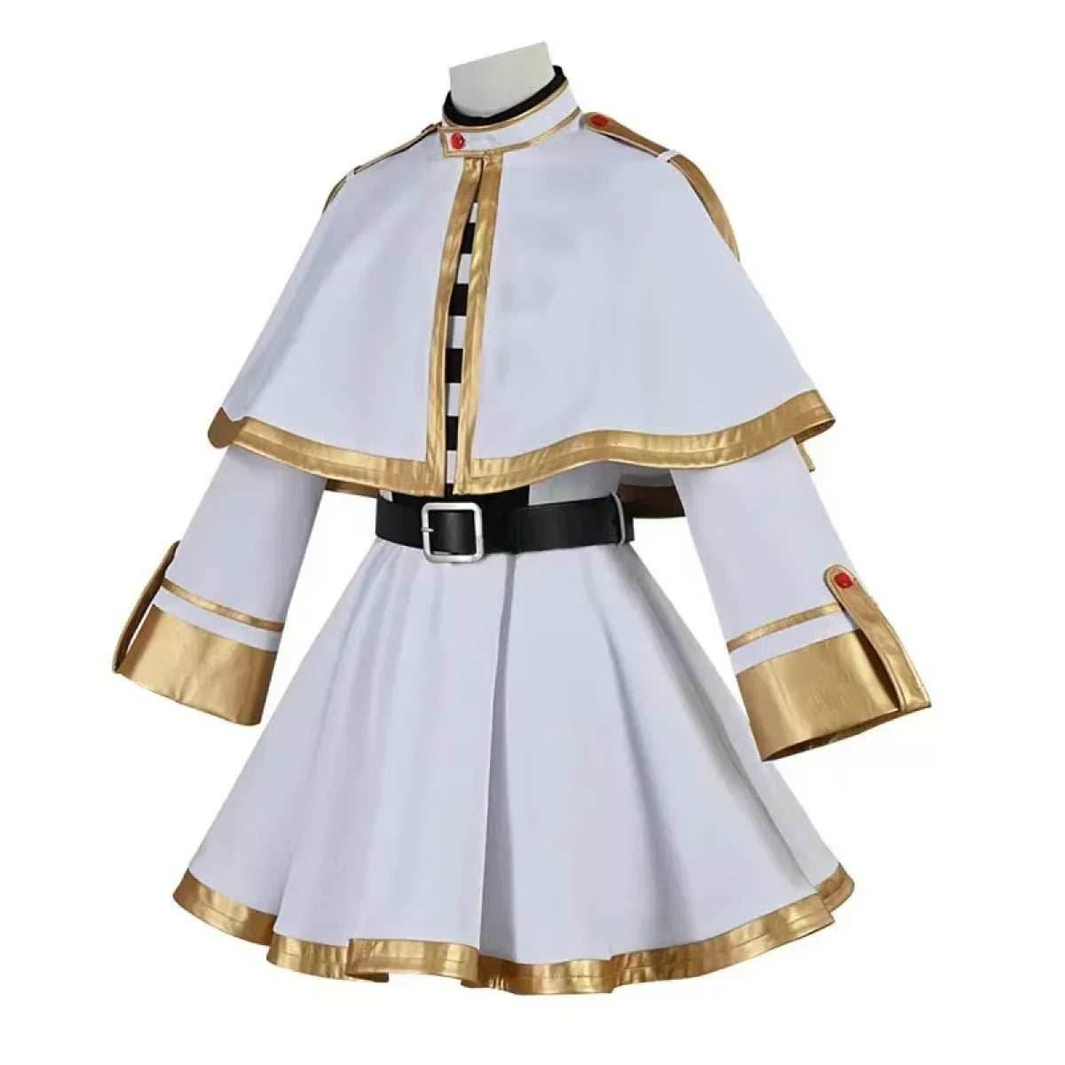 Frieren: Beyond Journey’s End Cosplay Costume – Dress with Wig & Accessories - Wig only / XS