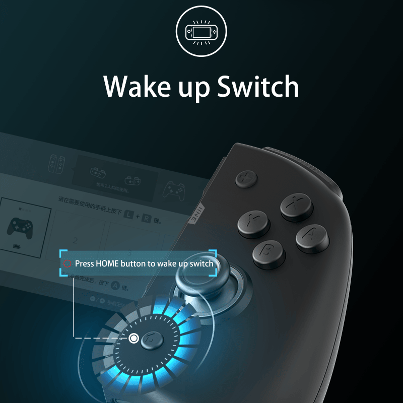 Joypad Wake Up Controller Auto Fire Mapping Function Compatible Nintendo Switch/Lite/OLED