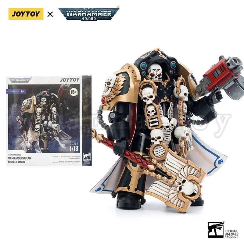 JOYTOY 1/18 Action Figure 40K New Ultra Squads & Mechas Severus Agemman Desolation Librarian  Anime Military Model