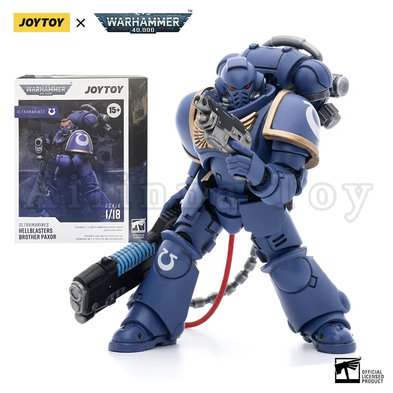 JOYTOY 1/18 Action Figure 40K New Ultra Squads & Mechas Severus Agemman Desolation Librarian  Anime Military Model