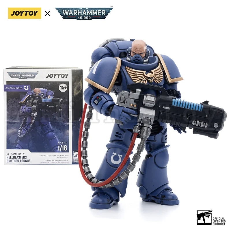 JOYTOY 1/18 Action Figure 40K New Ultra Squads & Mechas Severus Agemman Desolation Librarian  Anime Military Model