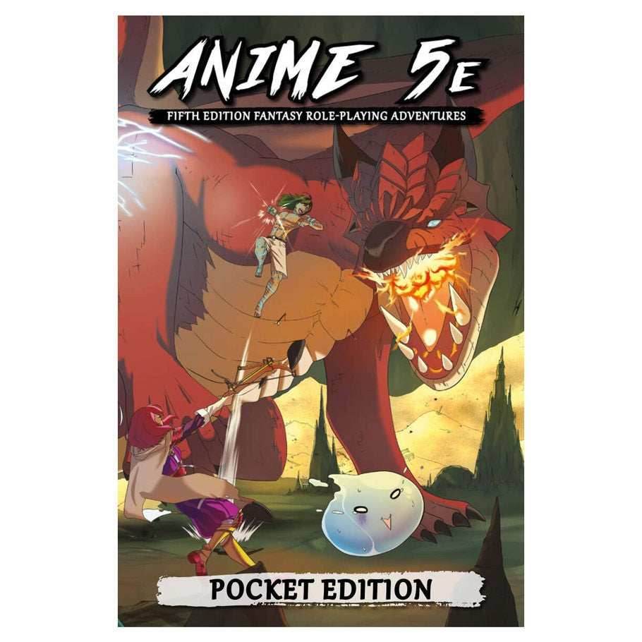 Anime 5E: Fifth Edition Fantasy Role-Playing Adventures (Pocket Edition) - 