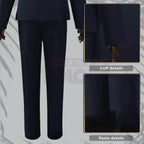 Jujutsu Kaisen Cosplay Costume - Suguru Geto, Satoru Gojo - Geto Costume Wig / XS / CHINA