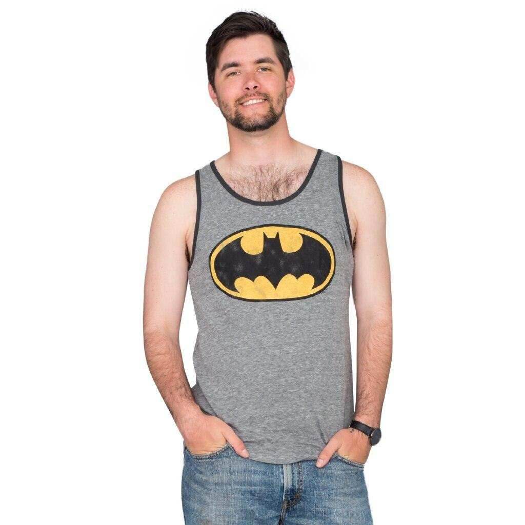 Junk Food DC Comics Batman Logo Tank - S