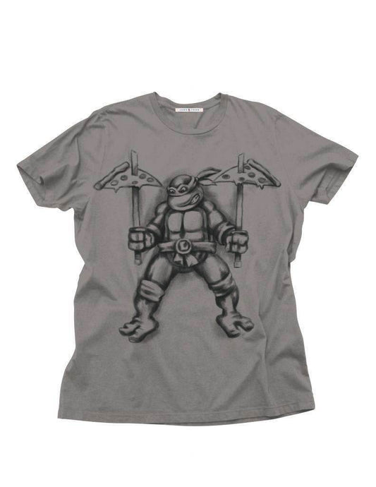 Junk Food TMNT Leo Pizza Adult T-Shirt - S