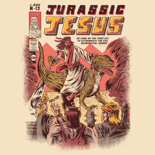 'Jurassic Jesus' Shirt - Small