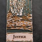 Justice Tarot Bookmark | Classic Edition
