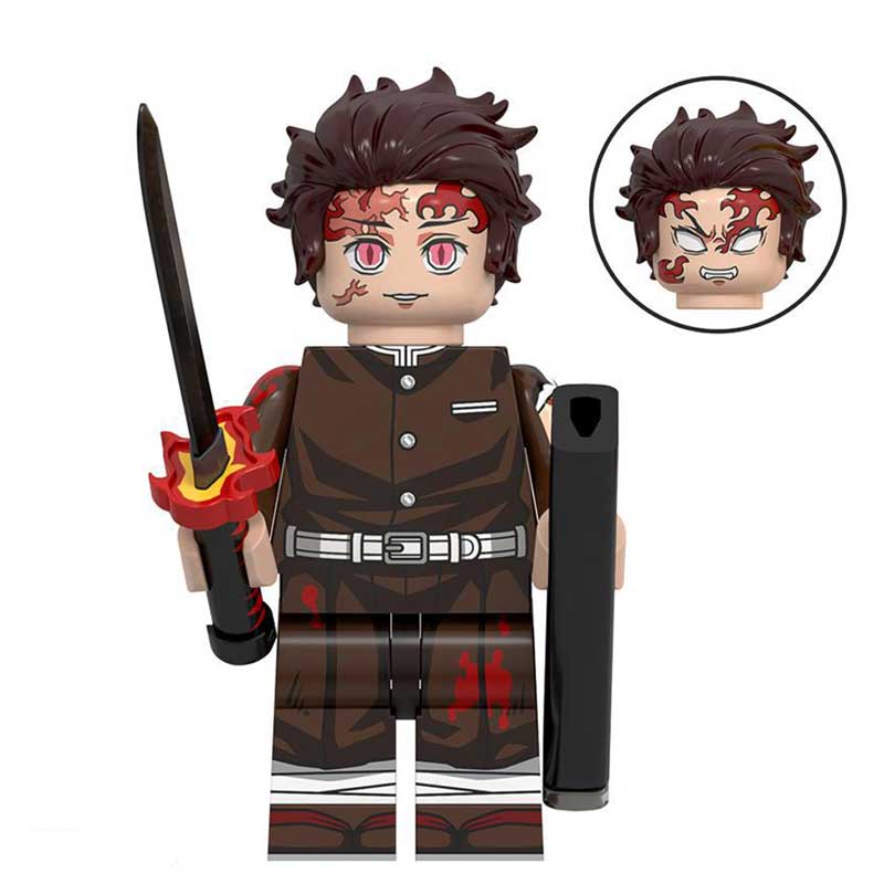 Tanjiro Kamado Demon Slayer LEGO Compatible Minifigure 5