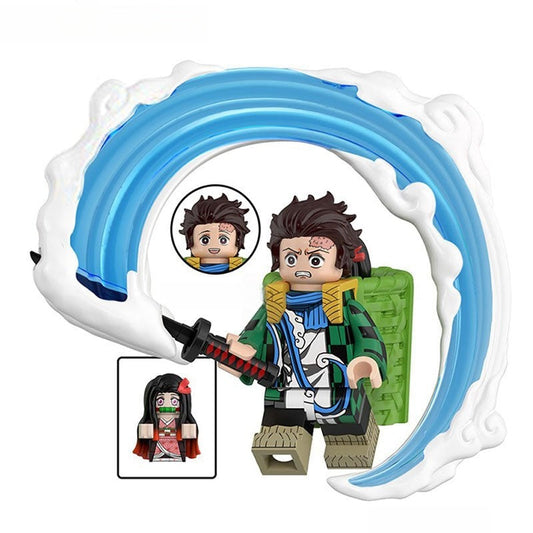 kamado tanjirou Demon Slayer Anime Lego Minifigures Custom Toys 3