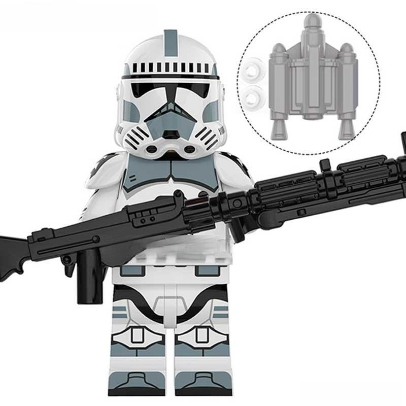Wolf pack 104th Kamino Clone trooper Lego Star Wars Minifigures Custom Toys 6
