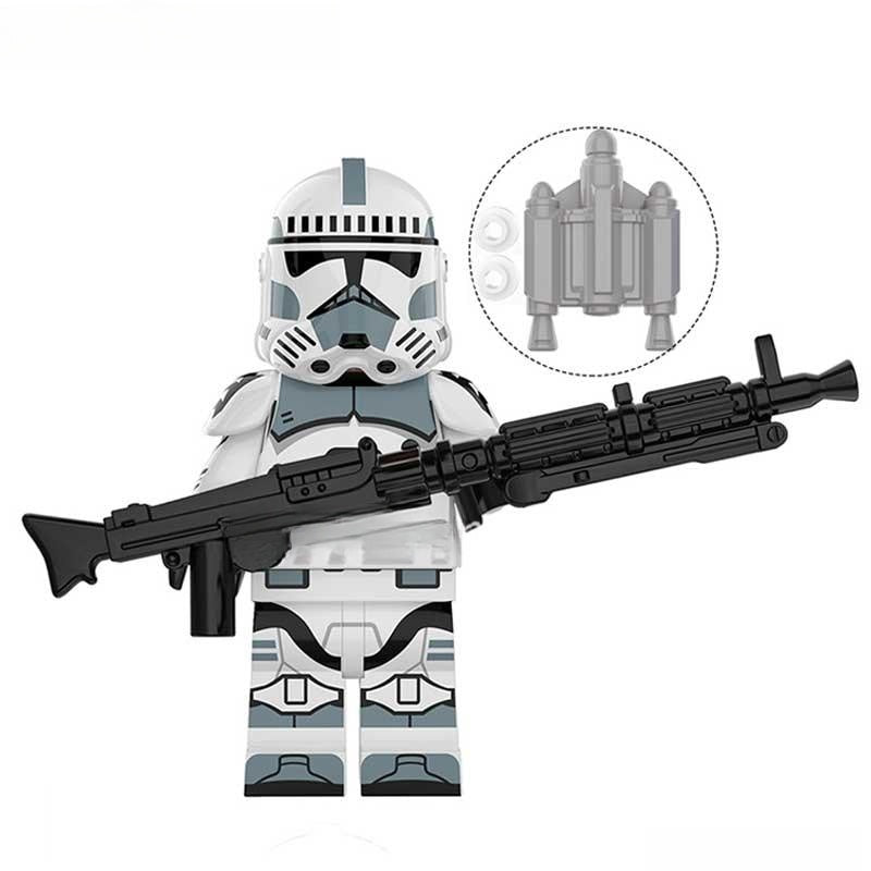 Wolf pack 104th Kamino Clone trooper Lego Star Wars Minifigures Custom Toys 6