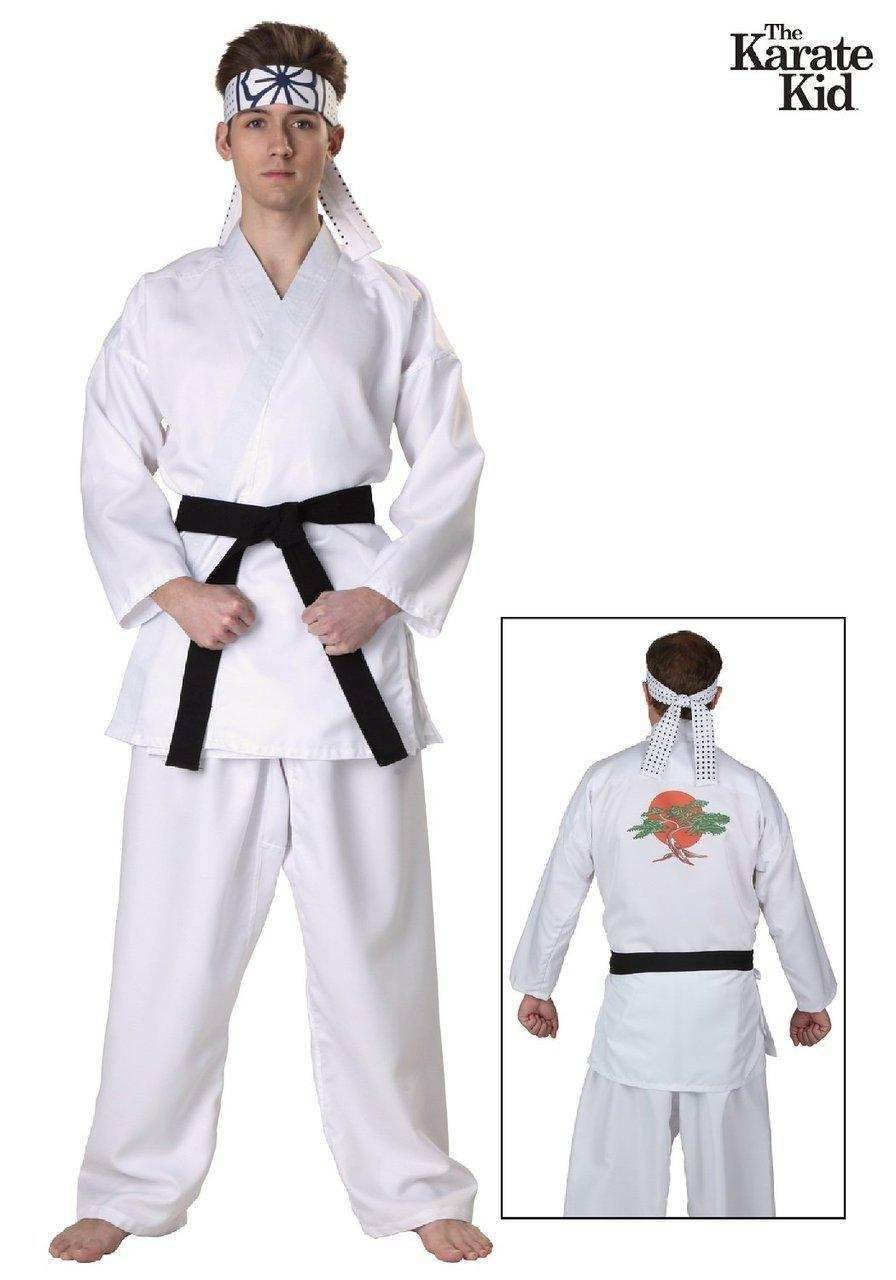 Karate Kid Daniel Larusso Uniform Costume - S