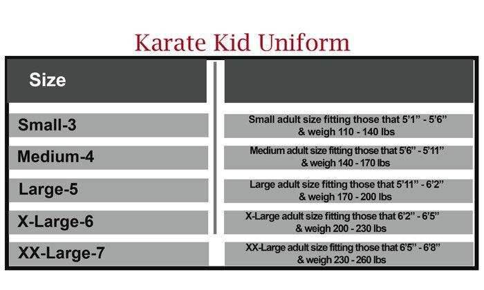Karate Kid Daniel Larusso Uniform Costume - S