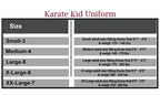 Karate Kid Daniel Larusso Uniform Costume - S